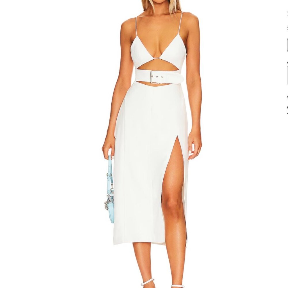 For Love and Lemons Natasha Midi Dress
